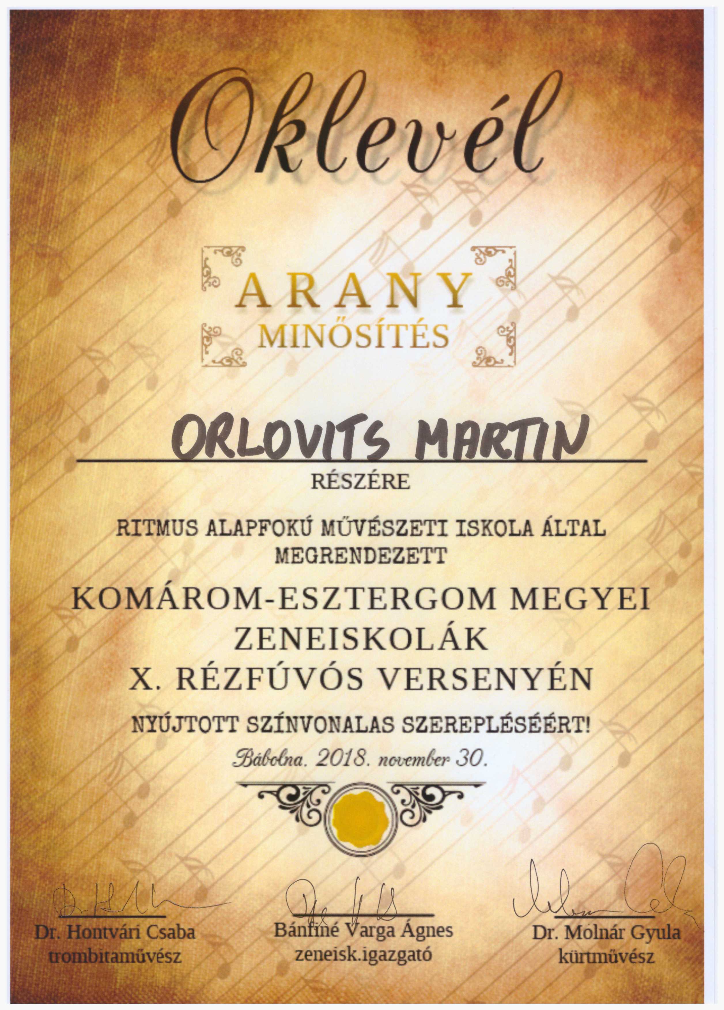 Orlovits Martin
