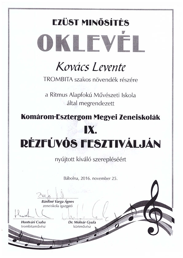 Oklevel Kovacs Levente